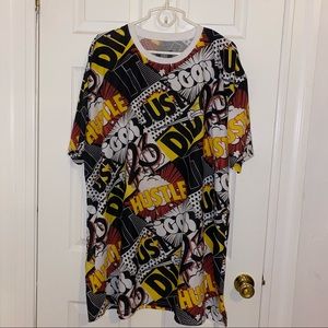 Hustle graphic tees. Size 4XL